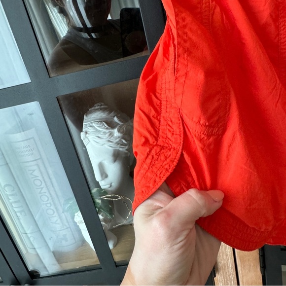 Daily Practice Anthropologie shorts base jump workout hiking cargo tangerine - Picture 9 of 11